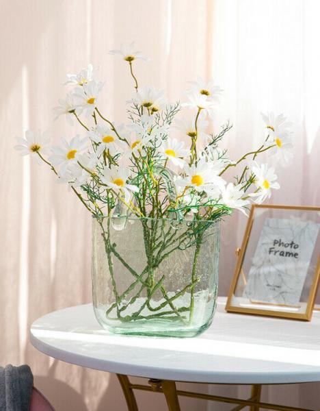 Muxing Glas Blumenvase Handtasche geformt klar Vase Aquarium